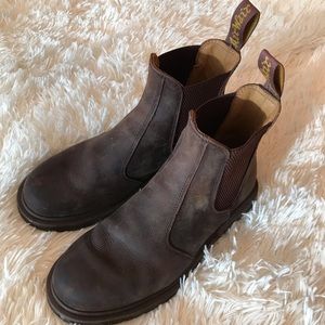 Dr. Martens brown Chelsea boots
